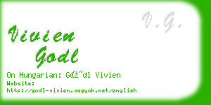 vivien godl business card